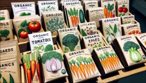 Organic seed display